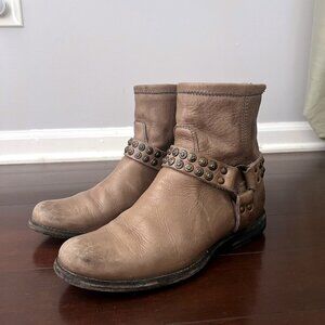 FRYE Phillip Studded Harness Boot